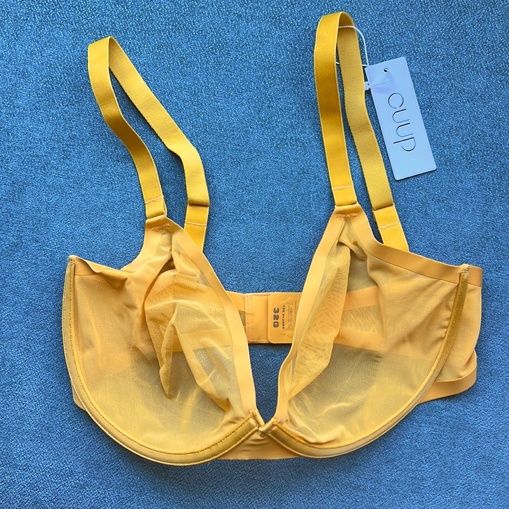 NWT - CUUP 32G ThePlunge in discontinued color "Marigold"